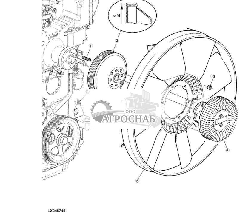 ШКИВ И ВЕНТИЛЯТОР 
